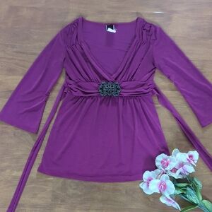 Kohl's Wrapper Blouse